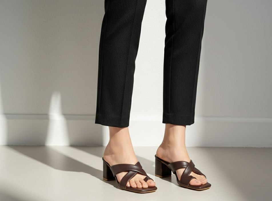 Corporate-Style Block Heel