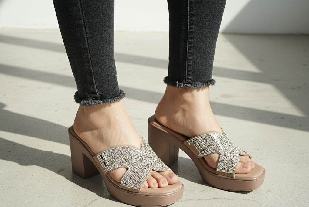 Sturdy block heel